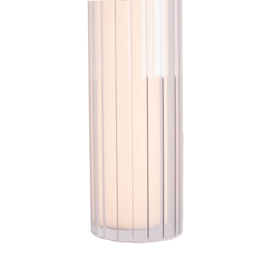 MAXLIGHT W0363 - LED-seinävalaisin kylpyhuoneeseen FAYETTE LED/6W/230V 31 cm IP44 musta