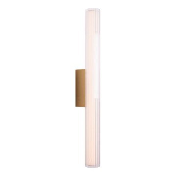 MAXLIGHT W0366 - LED-seinävalaisin kylpyhuoneeseen FAYETTE LED/12W/230V 61 cm IP44 kulta