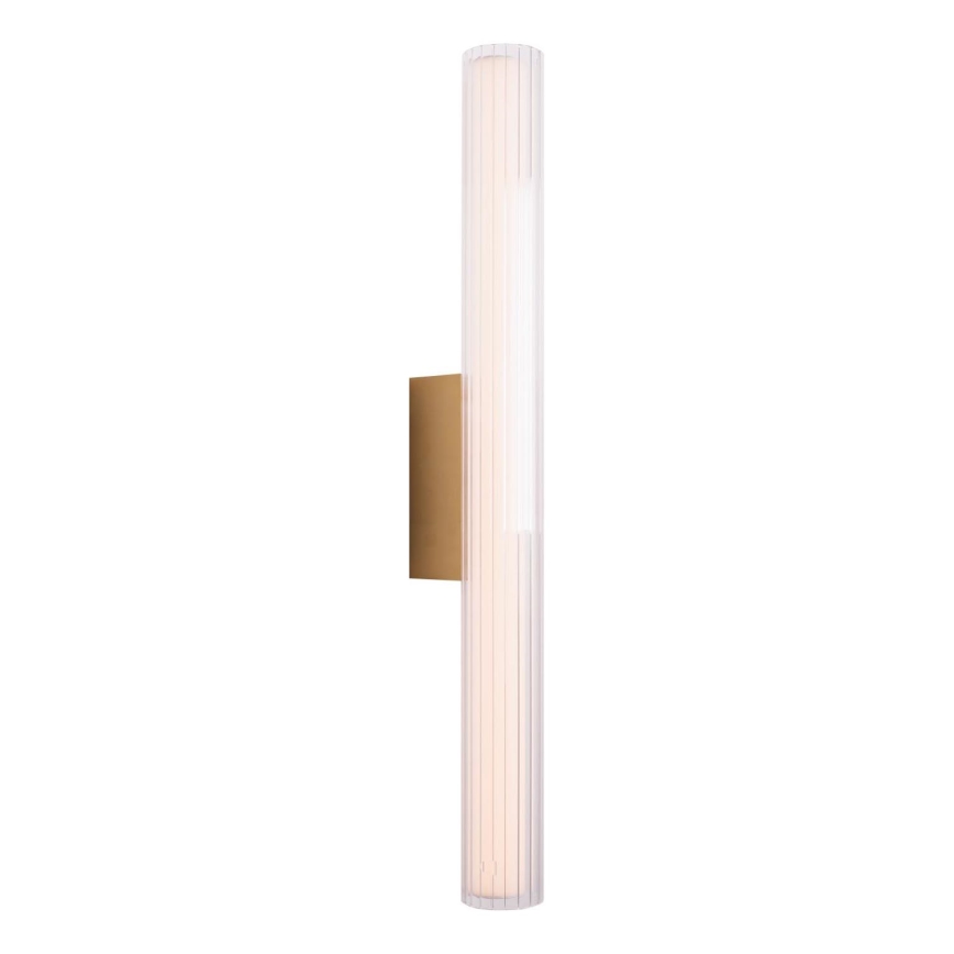 MAXLIGHT W0366 - LED-seinävalaisin kylpyhuoneeseen FAYETTE LED/12W/230V 61 cm IP44 kulta