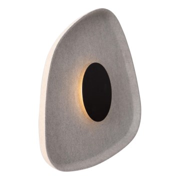MAXLIGHT W0559 - LED-seinävalaisin DEUX LED/5W/230V beige/harmaa