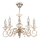 Maytoni ARM337-05-R - Kattokruunu ketjussa PERLA 5xE14/60W/230V