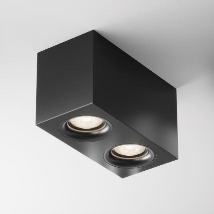 Maytoni C013CL-02B - Kohdevalo SLIM 2xGU10/50W/230V musta