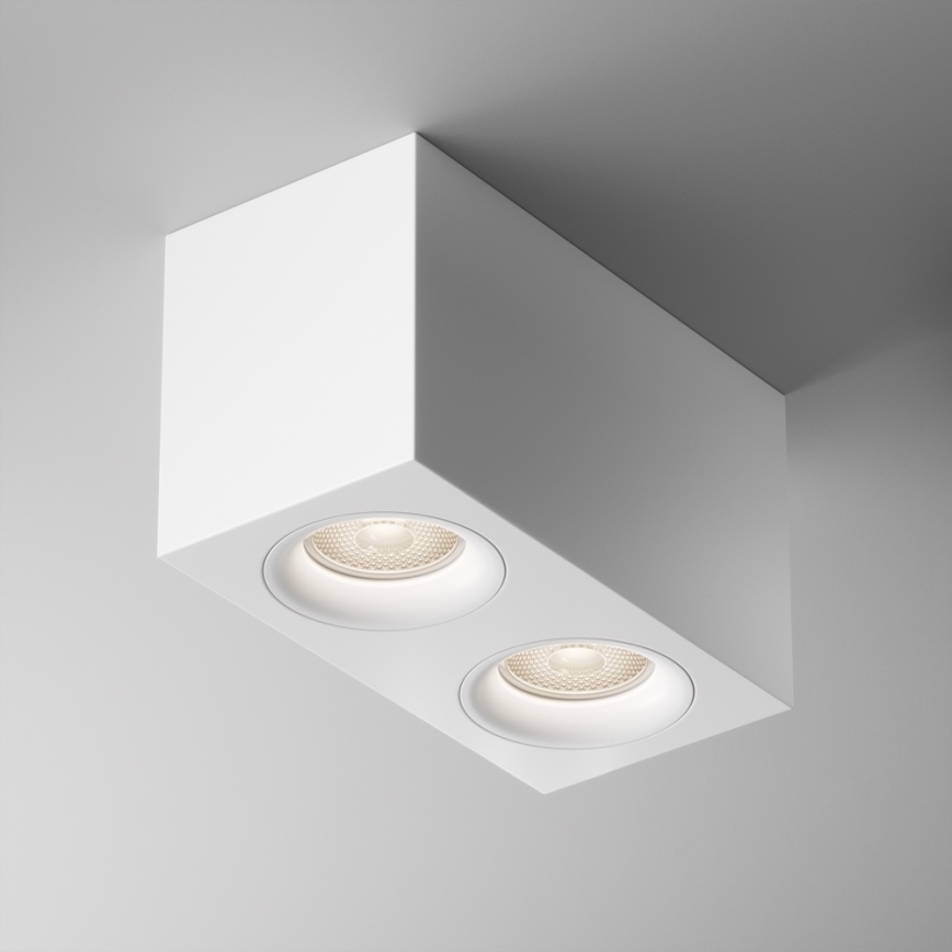 Maytoni C013CL-02W - Kohdevalo SLIM 2xGU10/50W/230V valkoinen