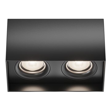 Maytoni C015CL-02B - Kohdevalo SLIM 2xGU10/50W/230V musta