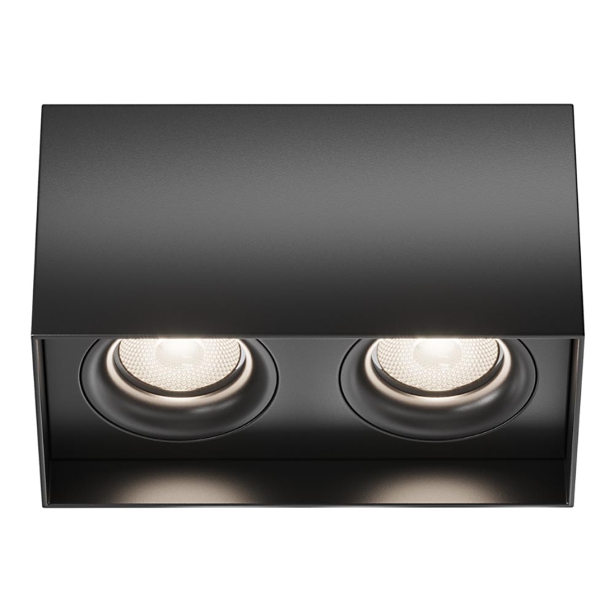 Maytoni C015CL-02B - Kohdevalo SLIM 2xGU10/50W/230V musta