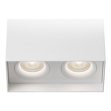 Maytoni C015CL-02W - Kohdevalo SLIM 2xGU10/50W/230V valkoinen