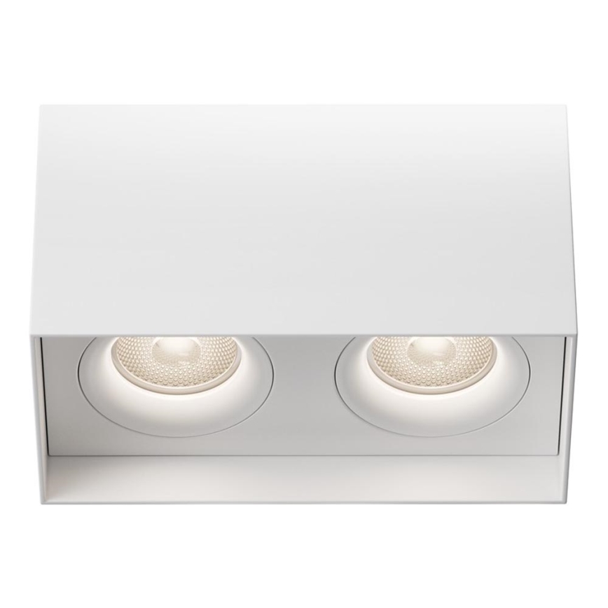 Maytoni C015CL-02W - Kohdevalo SLIM 2xGU10/50W/230V valkoinen