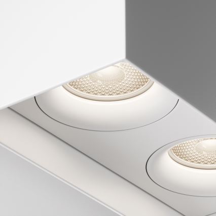Maytoni C015CL-02W - Kohdevalo SLIM 2xGU10/50W/230V valkoinen