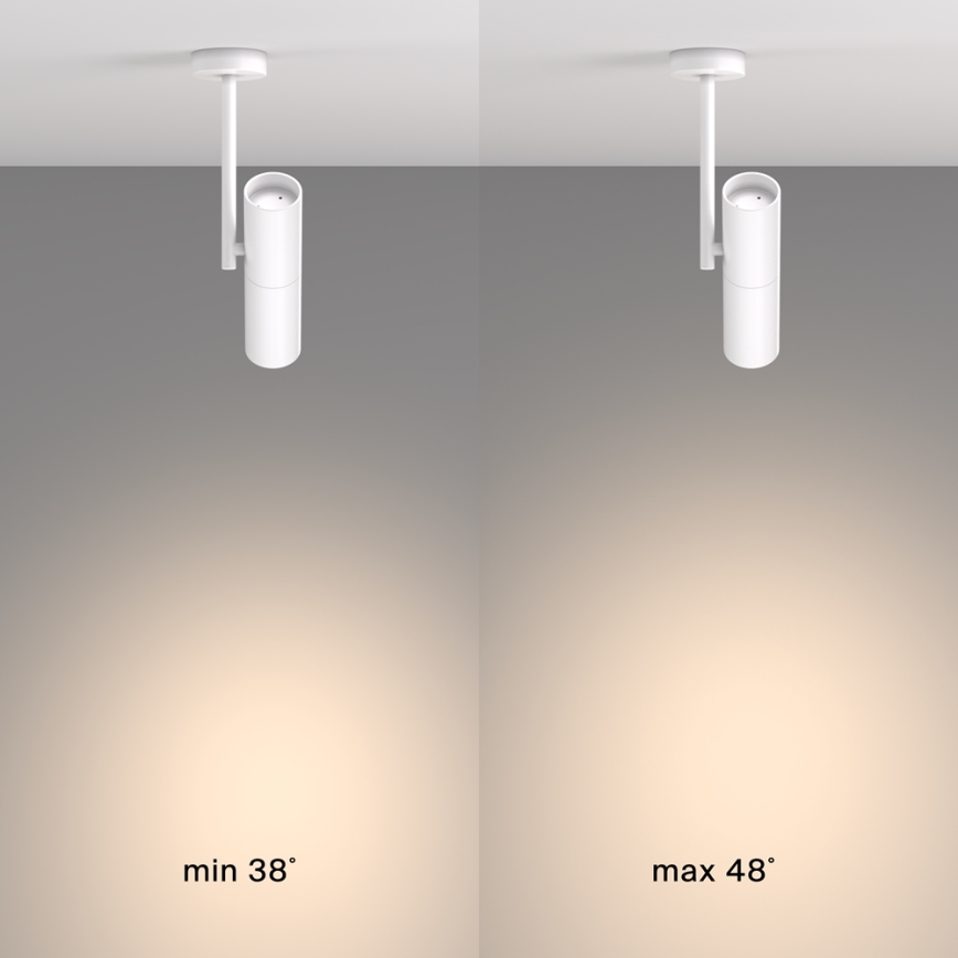 Maytoni C020CL-01W - Kohdevalo ELTI 1xGU10/50W/230V valkoinen