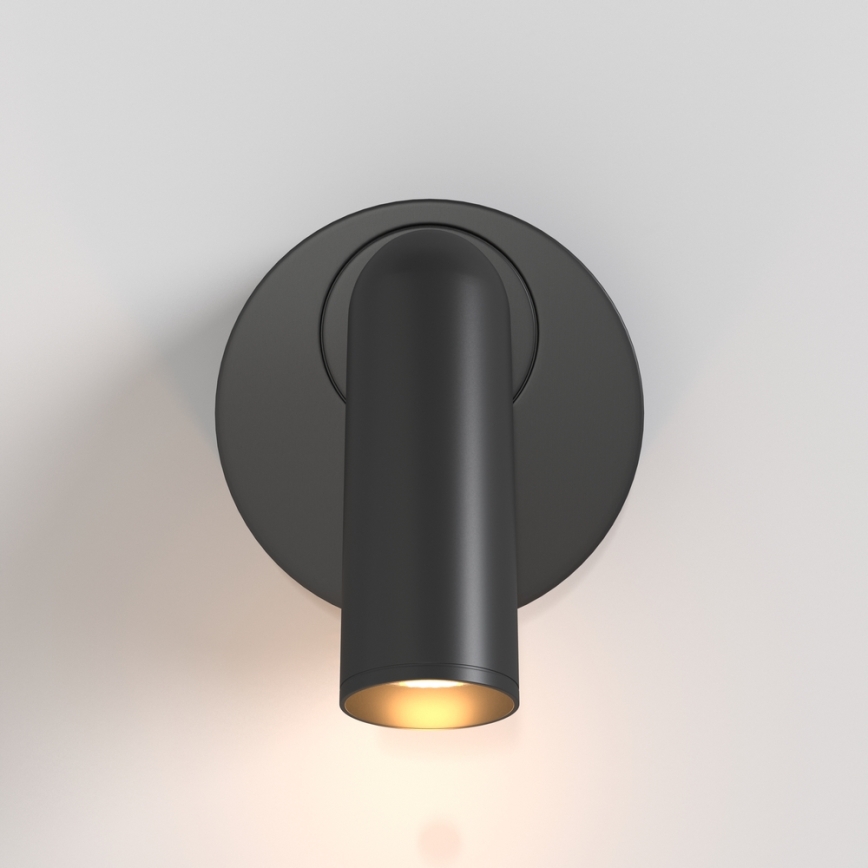 Maytoni C038WL-L3B3K - LED-seinävalaisin MIRAX LED/3W/230V 3000K musta