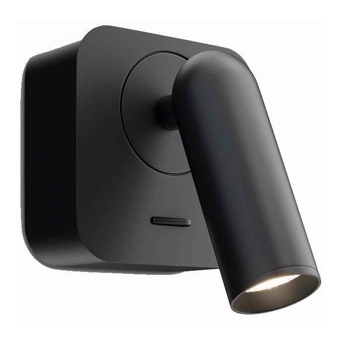 Maytoni C039WL-L3B3K - LED-seinävalaisin MIRAX LED/3W/230V musta