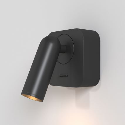 Maytoni C039WL-L3B3K - LED-seinävalaisin MIRAX LED/3W/230V musta