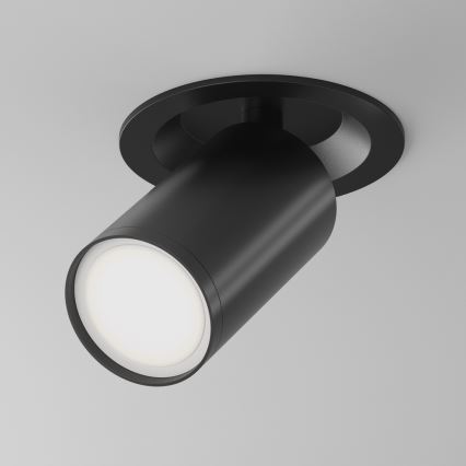 Maytoni C048CL-U-1B - Upotettu kohdevalo FOCUS 1xGU10/10W/230V musta