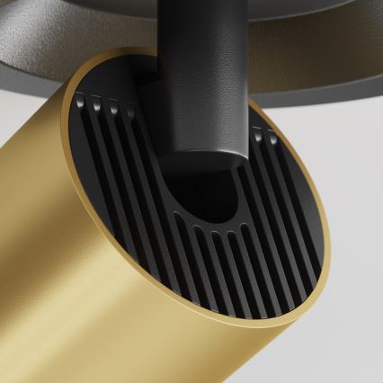 Maytoni C048CL-U-1BMG - Upotettu kohdevalo FOCUS 1xGU10/10W/230V kulta