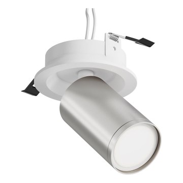 Maytoni C048CL-U-1WS - Upotettu kohdevalo FOCUS 1xGU10/10W/230V kiiltävä kromi