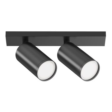 Maytoni C051CL-U-2B - Kohdevalo FOCUS 2xGU10/10W/230V musta