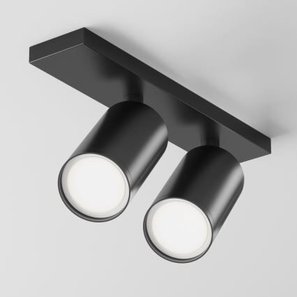 Maytoni C051CL-U-2B - Kohdevalo FOCUS 2xGU10/10W/230V musta