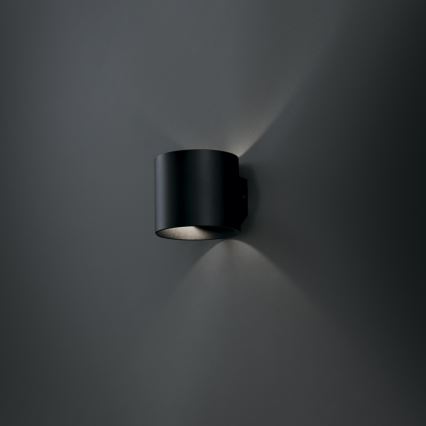 Maytoni C066WL-01B - Seinävalaisin ROND 1xG9/50W/230V musta
