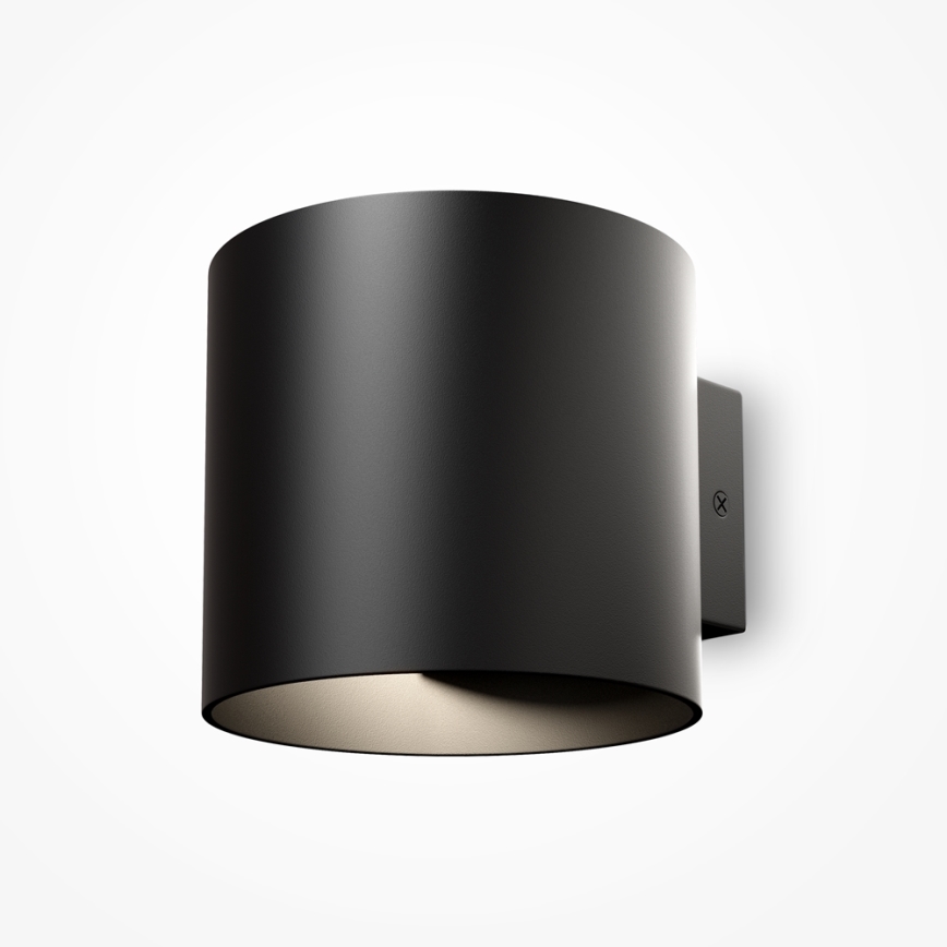 Maytoni C066WL-01B - Seinävalaisin ROND 1xG9/50W/230V musta