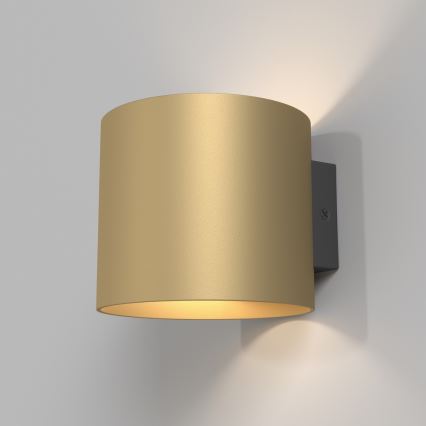 Maytoni C066WL-01MG - Seinävalaisin ROND 1xG9/50W/230V kulta