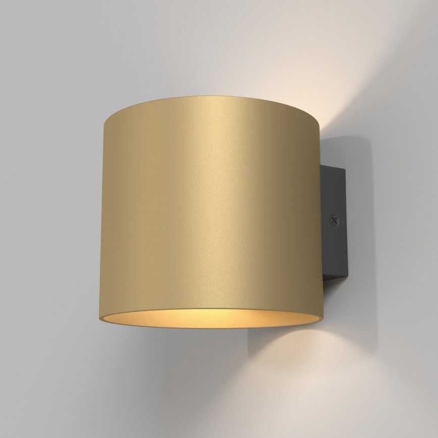 Maytoni C066WL-01MG - Seinävalaisin ROND 1xG9/50W/230V kulta