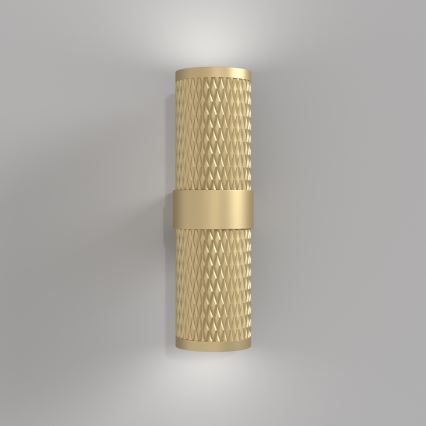 Maytoni C069WL-02MG - Seinäkohdevalo FOCUS 2xGU10/7W/230V kulta