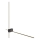 Maytoni C070WL-L12GB3K - LED-seinävalaisin PARS LED/12W/230V CRI 90 musta
