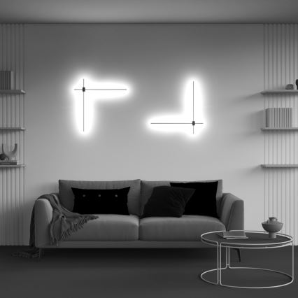 Maytoni C070WL-L12GB3K - LED-seinävalaisin PARS LED/12W/230V CRI 90 musta