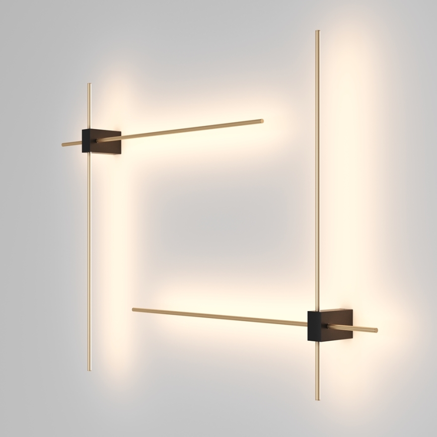 Maytoni C070WL-L12GB3K - LED-seinävalaisin PARS LED/12W/230V CRI 90 musta