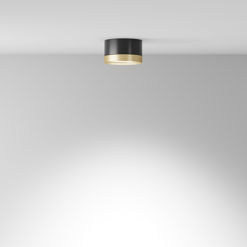 Maytoni C086CL-GX53-SRD-BG - Kohdevalo HOOP 1xGX53/15W/230V musta/kulta
