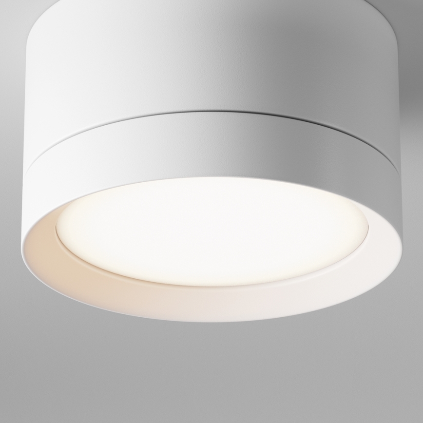 Maytoni C086CL-GX53-SRD-W - Kohdevalo HOOP 1xGX53/15W/230V 8,5 cm valkoinen