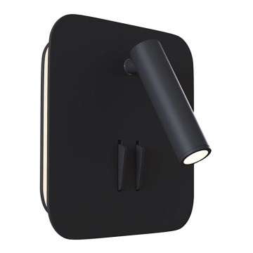 Maytoni C175-WL-01-6W-B - LED-seinävalaisin IOS LED/9W/230V musta