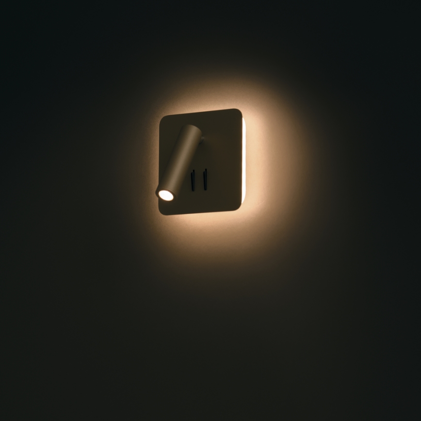 Maytoni C175-WL-01-6W-B - LED-seinävalaisin IOS LED/9W/230V musta