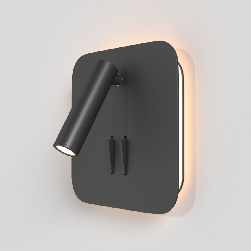 Maytoni C175-WL-01-6W-B - LED-seinävalaisin IOS LED/9W/230V musta