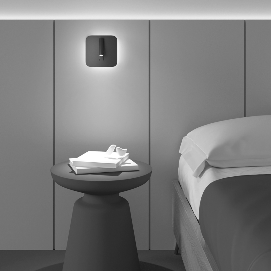 Maytoni C175-WL-01-6W-MG - LED-seinävalaisin IOS LED/9W/230V kulta