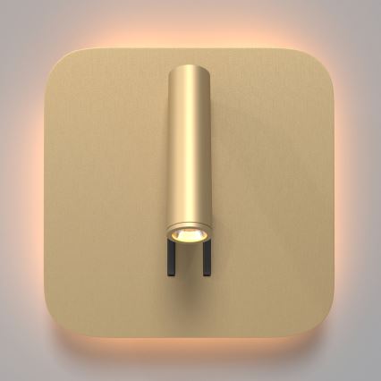 Maytoni C175-WL-01-6W-MG - LED-seinävalaisin IOS LED/9W/230V kulta