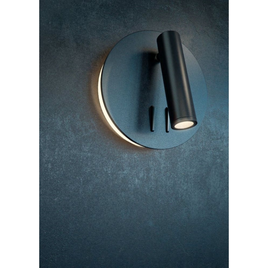 Maytoni C176-WL-01-6W-B - LED-seinävalaisin IOS LED/9W/230V musta