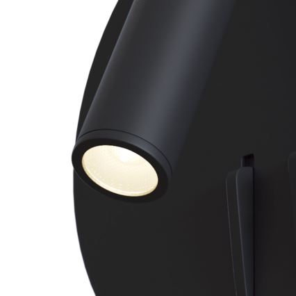 Maytoni C176-WL-01-6W-B - LED-seinävalaisin IOS LED/9W/230V musta