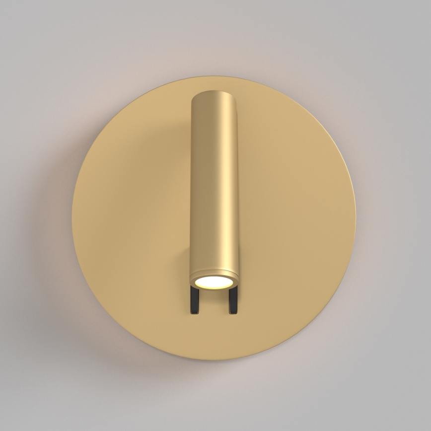 Maytoni C176-WL-01-6W-MG - LED-seinävalaisin IOS LED/9W/230V kulta