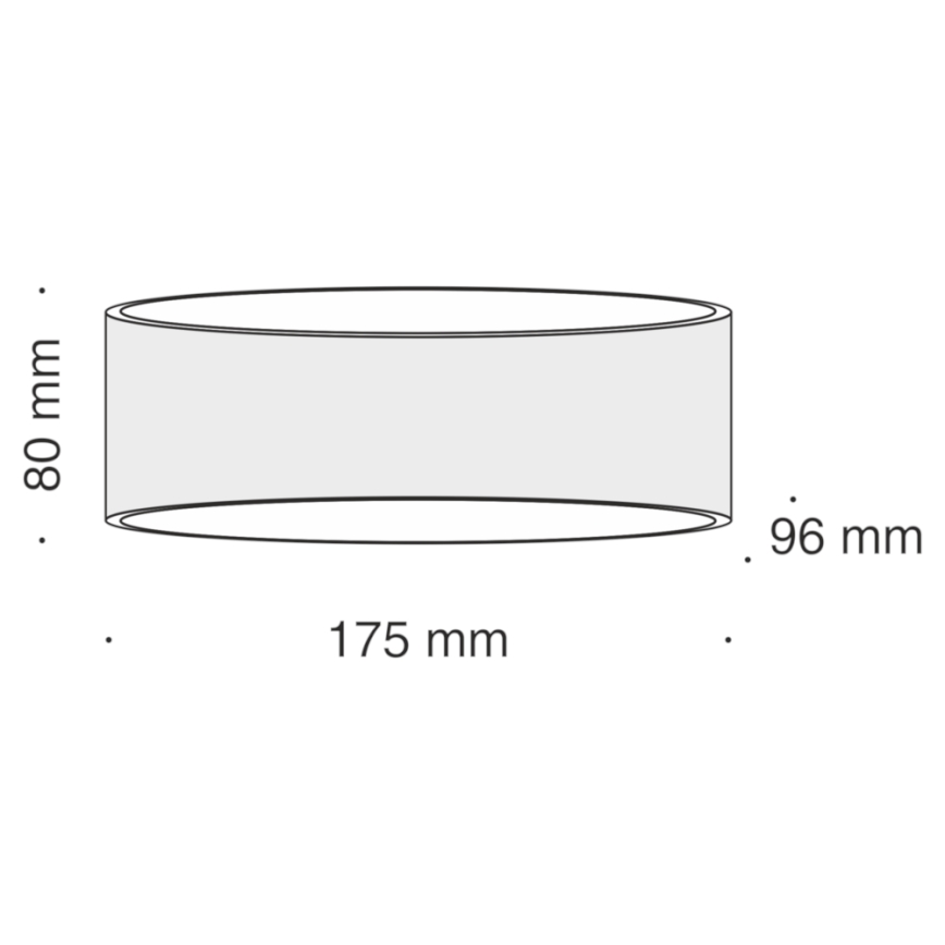 Maytoni C806WL-L5W - LED-seinävalaisin TRAME LED/6W/230V valkoinen