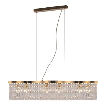 Maytoni DIA005PL-06G - Kattokruunu johdossa DUNE 6xE14/60W/230V kulta