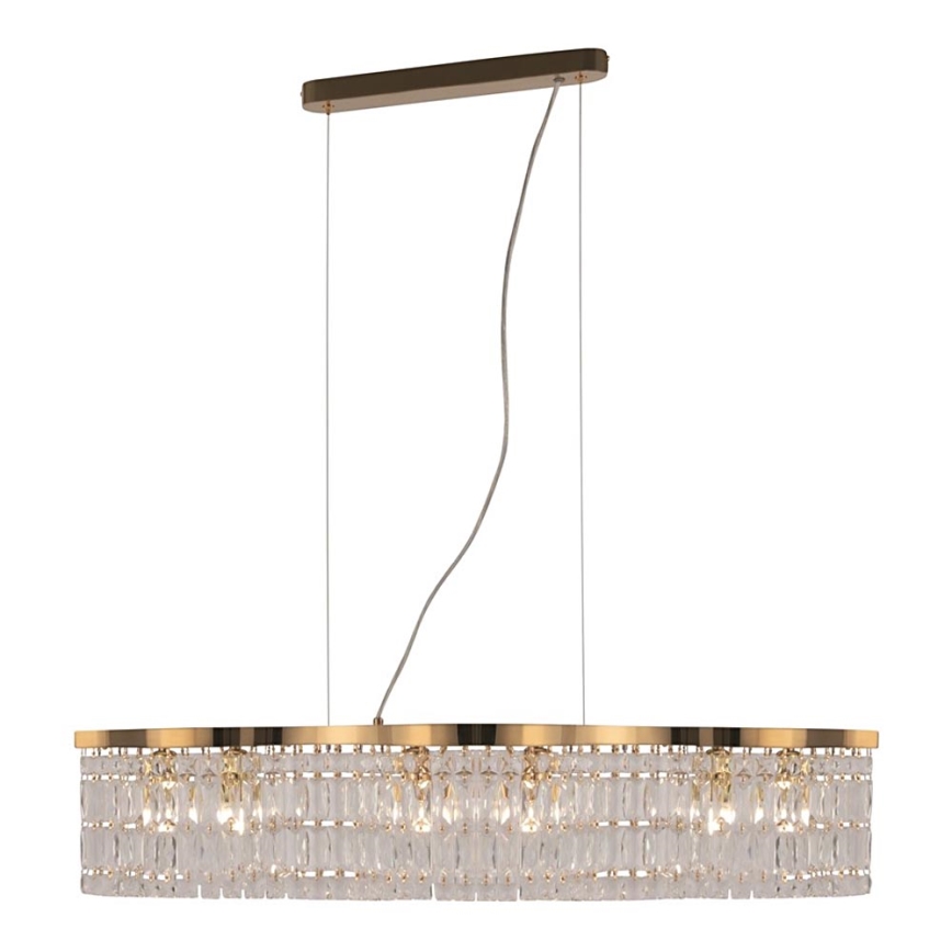 Maytoni DIA005PL-06G - Kattokruunu johdossa DUNE 6xE14/60W/230V kulta