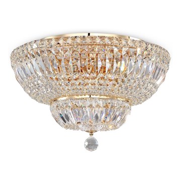 Maytoni DIA100-CL-12-G - Kattovalo BASFOR 12xE14/60W/230V kulta