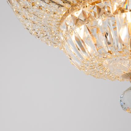 Maytoni DIA100-CL-12-G - Kattovalo BASFOR 12xE14/60W/230V kulta