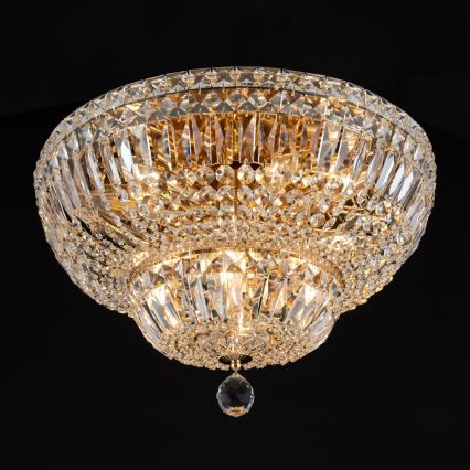 Maytoni DIA100-CL-12-G - Kattovalo BASFOR 12xE14/60W/230V kulta