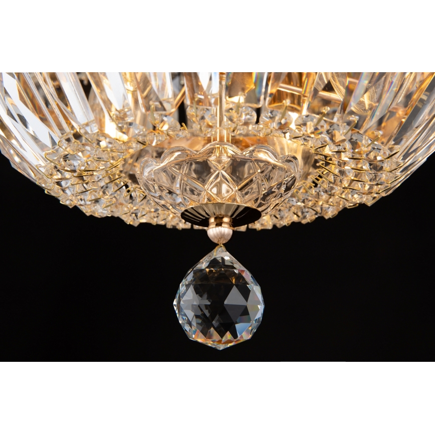 Maytoni DIA100-CL-12-G - Kattovalo BASFOR 12xE14/60W/230V kulta