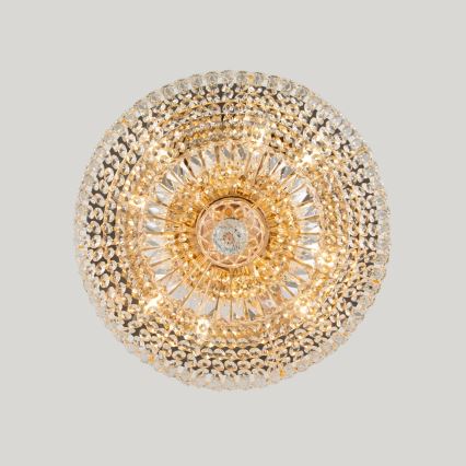 Maytoni DIA100-CL-12-G - Kattovalo BASFOR 12xE14/60W/230V kulta