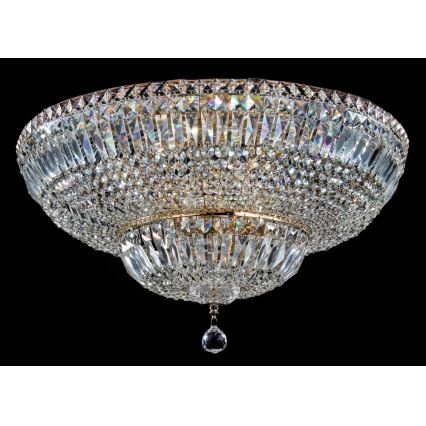 Maytoni DIA100-CL-16-G - Kattovalo BASFOR 16xE14/60W/230V kulta
