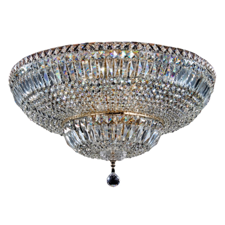 Maytoni DIA100-CL-16-G - Kattovalo BASFOR 16xE14/60W/230V kulta