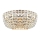 Maytoni DIA100-WL-02-G - Seinävalaisin BASFOR 2xE14/60W/230V kulta